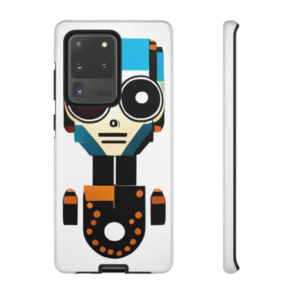 Rainbow Designs Robot On Tough Cases Custom Phone Cases For iPhone Google Pixel and Samsung Series - Image 27