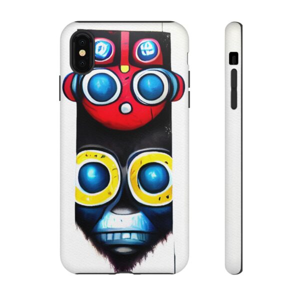 Rainbow Designs Robot On Tough Cases Custom Phone Cases For iPhone Google Pixel and Samsung Series - Image 12