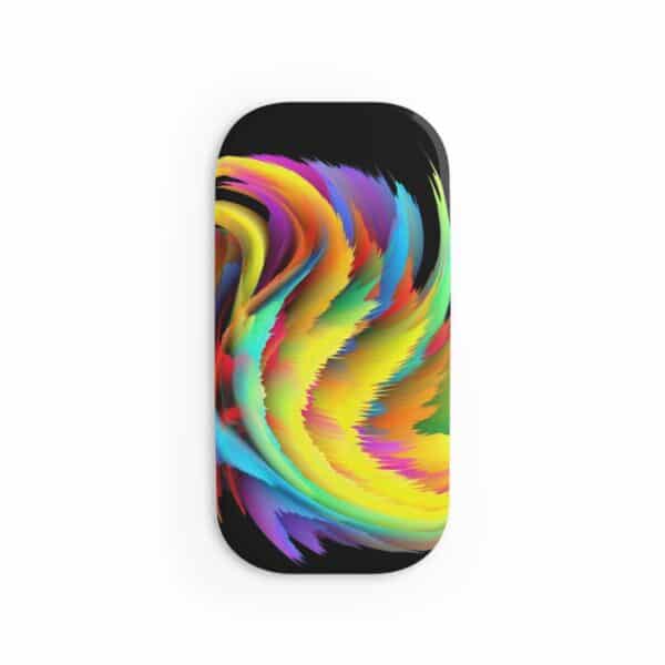 Rainbow Designs On Phone Click-On Grip For Custom Phone Case - Image 5