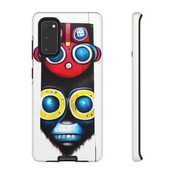 Rainbow Designs Robot On Tough Cases Custom Phone Cases For iPhone Google Pixel and Samsung Series - Image 26