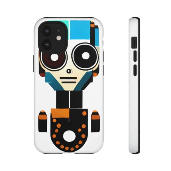 Rainbow Designs Robot On Tough Cases Custom Phone Cases For iPhone Google Pixel and Samsung Series - Image 32