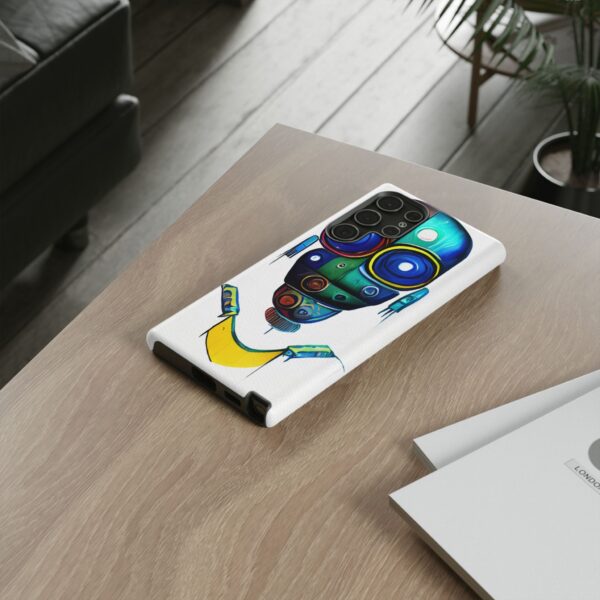 Rainbow Designs Robot On Tough Cases Custom Phone Cases For iPhone Google Pixel and Samsung Series - Image 70