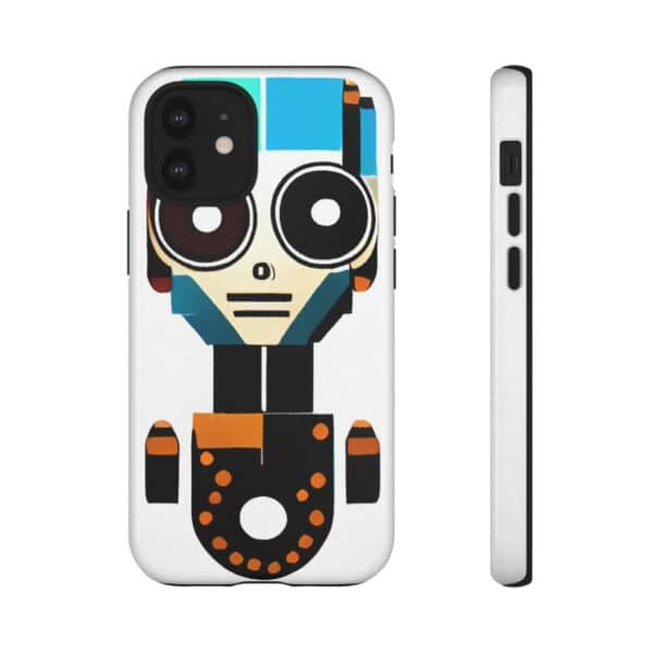 Rainbow Designs Robot On Tough Cases Custom Phone Cases For iPhone Google Pixel and Samsung Series - Image 31