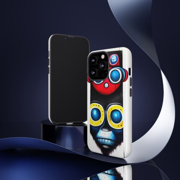 Rainbow Designs Robot On Tough Cases Custom Phone Cases For iPhone Google Pixel and Samsung Series - Image 50