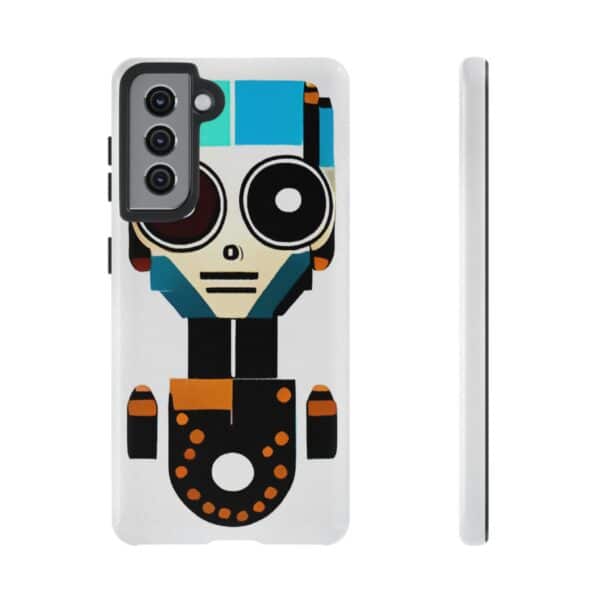 Rainbow Designs Robot On Tough Cases Custom Phone Cases For iPhone Google Pixel and Samsung Series - Image 55