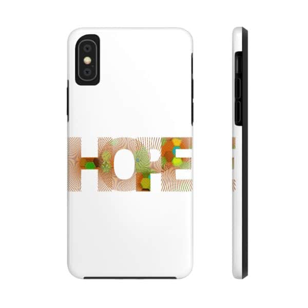 Rainbow Designs "HOPE" On Tough Phone Cases, Case-Mate For iPhone and Samsung Series - Image 3