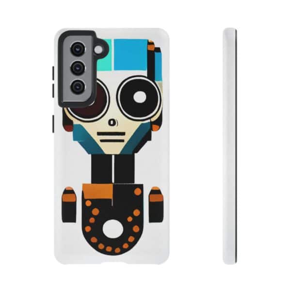 Rainbow Designs Robot On Tough Cases Custom Phone Cases For iPhone Google Pixel and Samsung Series - Image 57