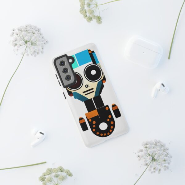Rainbow Designs Robot On Tough Cases Custom Phone Cases For iPhone Google Pixel and Samsung Series - Image 58