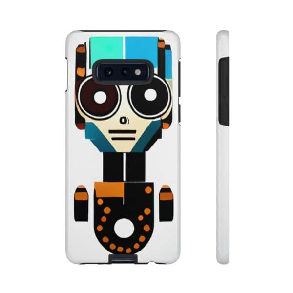 Rainbow Designs Robot On Tough Cases Custom Phone Cases For iPhone Google Pixel and Samsung Series - Image 13