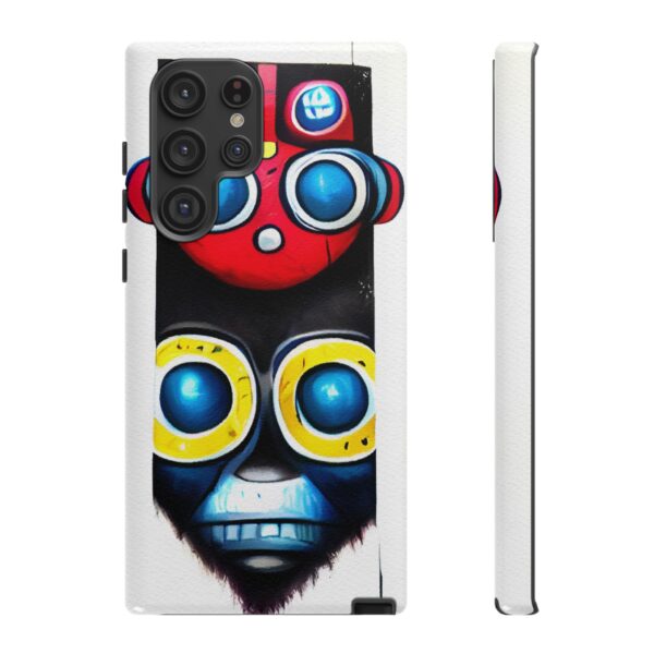 Rainbow Designs Robot On Tough Cases Custom Phone Cases For iPhone Google Pixel and Samsung Series - Image 91