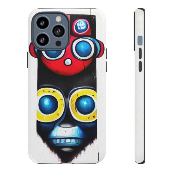 Rainbow Designs Robot On Tough Cases Custom Phone Cases For iPhone Google Pixel and Samsung Series - Image 53