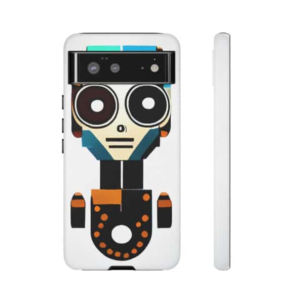 Rainbow Designs Robot On Tough Cases Custom Phone Cases For iPhone Google Pixel and Samsung Series - Image 73