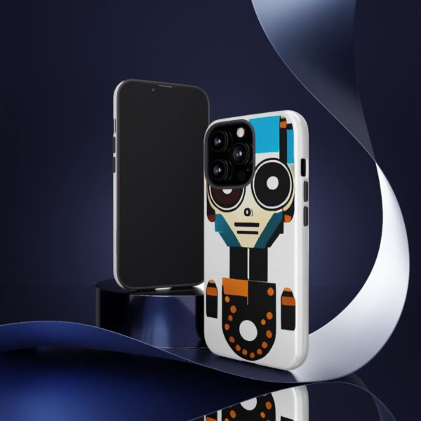 Rainbow Designs Robot On Tough Cases Custom Phone Cases For iPhone Google Pixel and Samsung Series - Image 48
