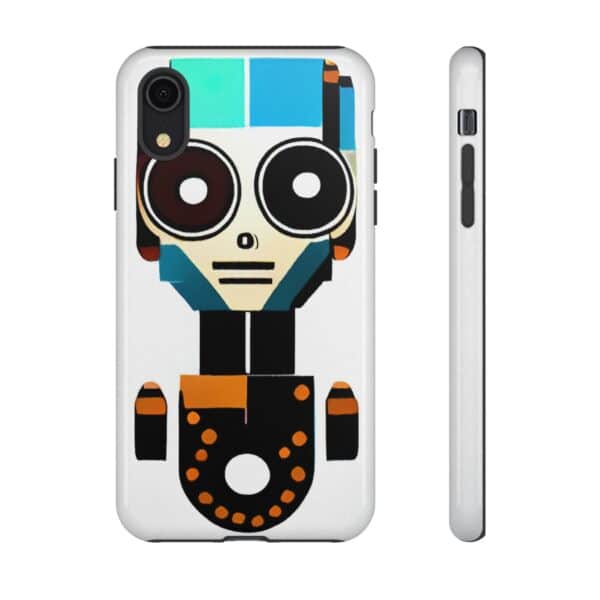 Rainbow Designs Robot On Tough Cases Custom Phone Cases For iPhone Google Pixel and Samsung Series - Image 7