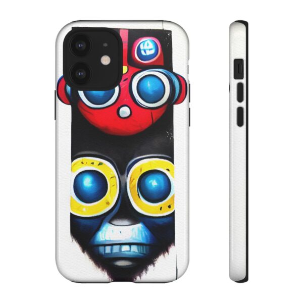 Rainbow Designs Robot On Tough Cases Custom Phone Cases For iPhone Google Pixel and Samsung Series - Image 33