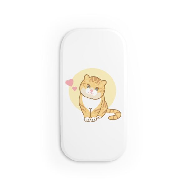Rainbow Designs "Cute Cat" On Phone Click-On Grip - Image 5