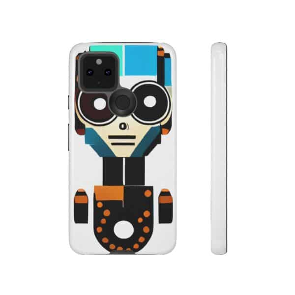 Rainbow Designs Robot On Tough Cases Custom Phone Cases For iPhone Google Pixel and Samsung Series - Image 67