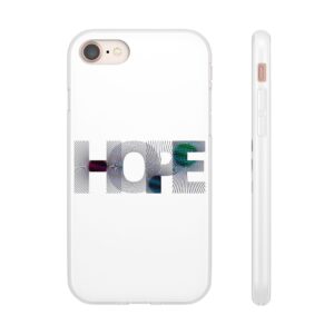 Rainbow Designs "HOPE" On Flexi Cases For iPhone and Samsung Series