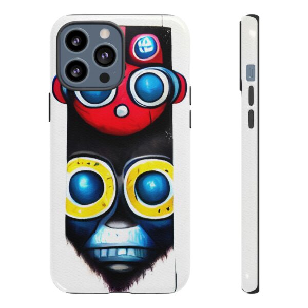 Rainbow Designs Robot On Tough Cases Custom Phone Cases For iPhone Google Pixel and Samsung Series - Image 51