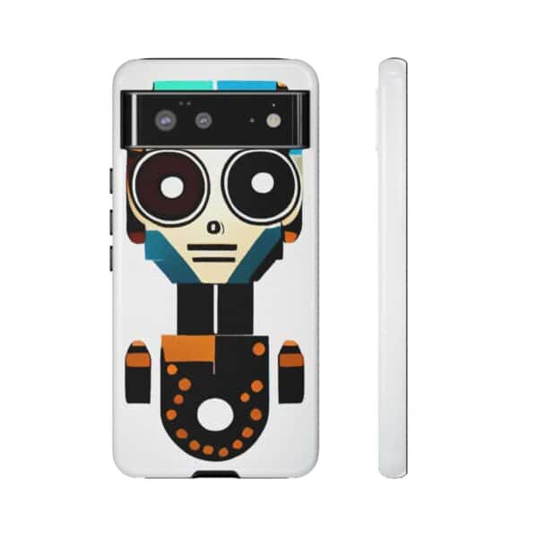 Rainbow Designs Robot On Tough Cases Custom Phone Cases For iPhone Google Pixel and Samsung Series - Image 71