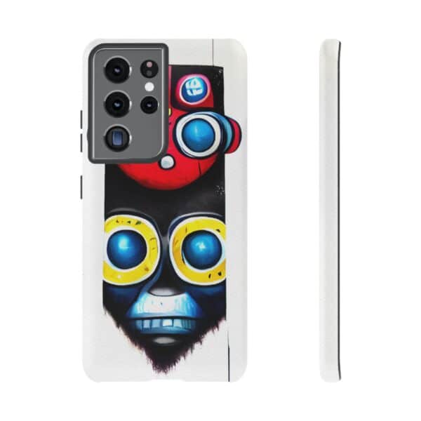 Rainbow Designs Robot On Tough Cases Custom Phone Cases For iPhone Google Pixel and Samsung Series - Image 65