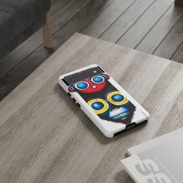 Rainbow Designs Robot On Tough Cases Custom Phone Cases For iPhone Google Pixel and Samsung Series - Image 74
