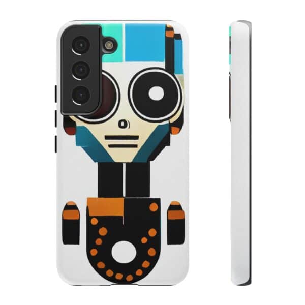 Rainbow Designs Robot On Tough Cases Custom Phone Cases For iPhone Google Pixel and Samsung Series - Image 85