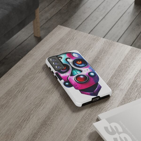Rainbow Designs Robot On Tough Cases Custom Phone Cases For iPhone Google Pixel and Samsung Series - Image 80