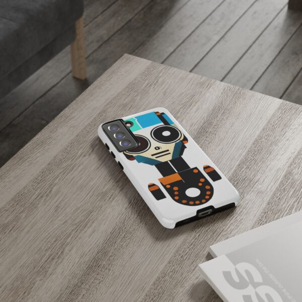 Rainbow Designs Robot On Tough Cases Custom Phone Cases For iPhone Google Pixel and Samsung Series - Image 80