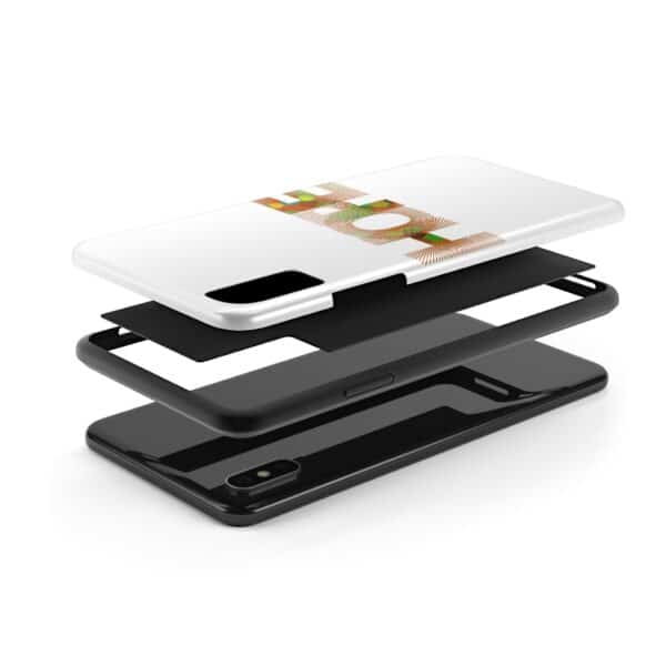 Rainbow Designs "HOPE" On Tough Phone Cases, Case-Mate For iPhone and Samsung Series - Image 4