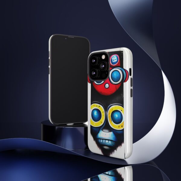 Rainbow Designs Robot On Tough Cases Custom Phone Cases For iPhone Google Pixel and Samsung Series - Image 48