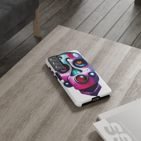 Rainbow Designs Robot On Tough Cases Custom Phone Cases For iPhone Google Pixel and Samsung Series - Image 82