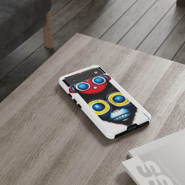 Rainbow Designs Robot On Tough Cases Custom Phone Cases For iPhone Google Pixel and Samsung Series - Image 72