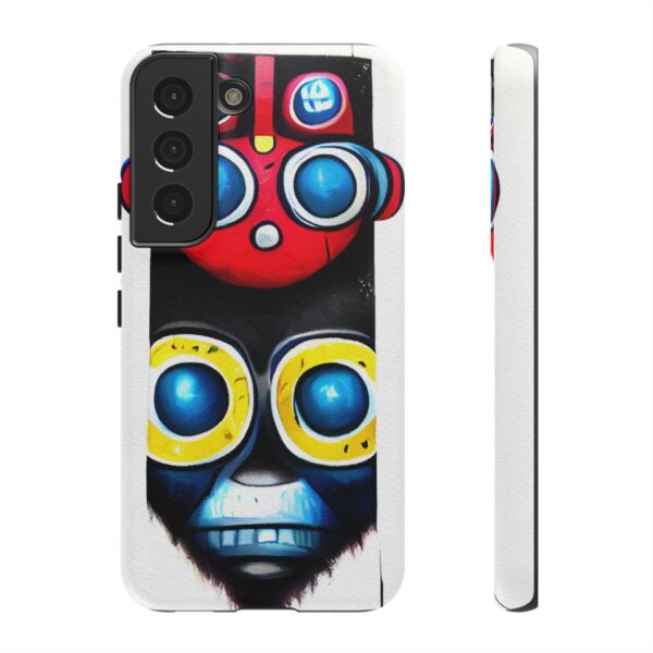 Rainbow Designs Robot On Tough Cases Custom Phone Cases For iPhone Google Pixel and Samsung Series - Image 85