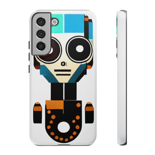 Rainbow Designs Robot On Tough Cases Custom Phone Cases For iPhone Google Pixel and Samsung Series - Image 89