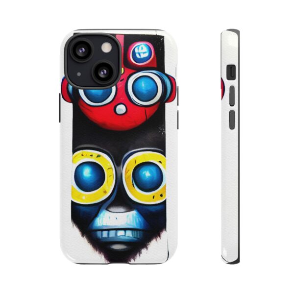 Rainbow Designs Robot On Tough Cases Custom Phone Cases For iPhone Google Pixel and Samsung Series - Image 43