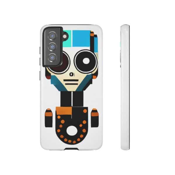 Rainbow Designs Robot On Tough Cases Custom Phone Cases For iPhone Google Pixel and Samsung Series - Image 79