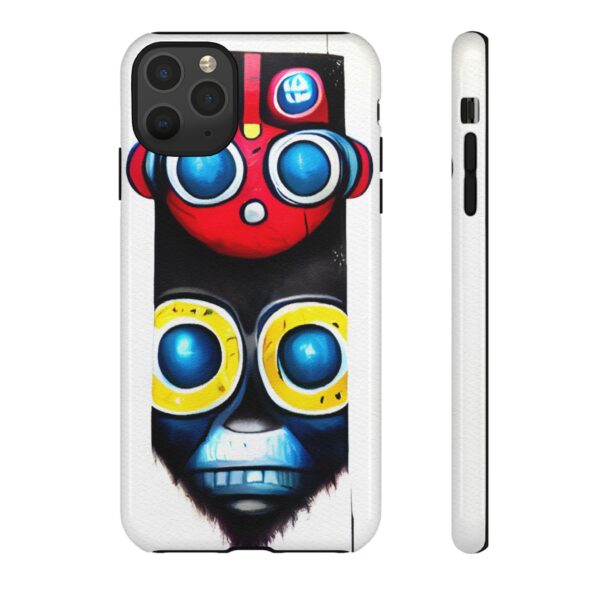 Rainbow Designs Robot On Tough Cases Custom Phone Cases For iPhone Google Pixel and Samsung Series - Image 23