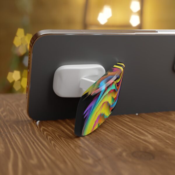 Rainbow Designs On Phone Click-On Grip For Custom Phone Case - Image 3