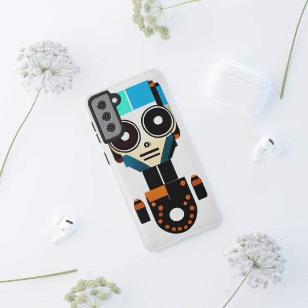 Rainbow Designs Robot On Tough Cases Custom Phone Cases For iPhone Google Pixel and Samsung Series - Image 62