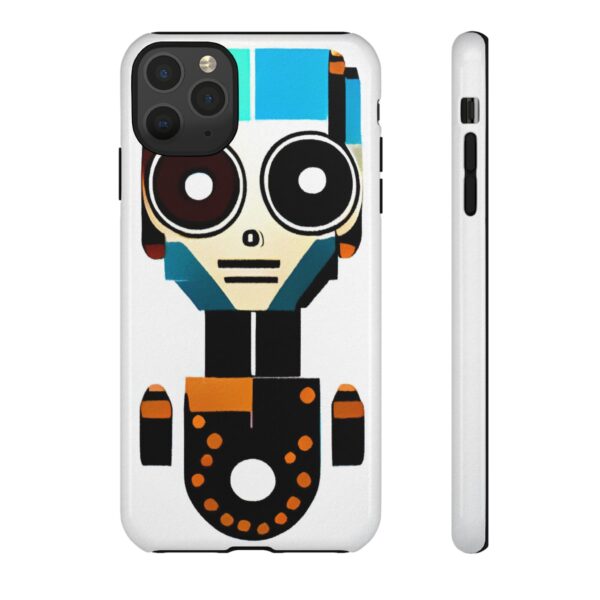 Rainbow Designs Robot On Tough Cases Custom Phone Cases For iPhone Google Pixel and Samsung Series - Image 23