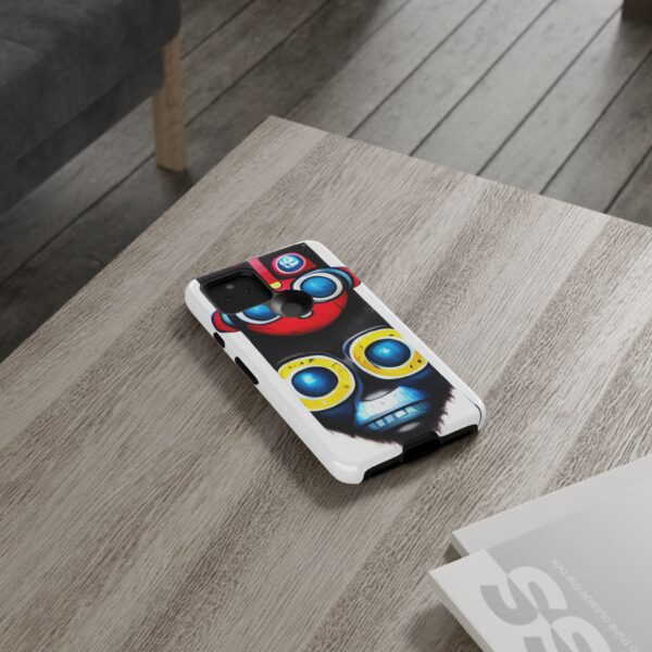 Rainbow Designs Robot On Tough Cases Custom Phone Cases For iPhone Google Pixel and Samsung Series - Image 68