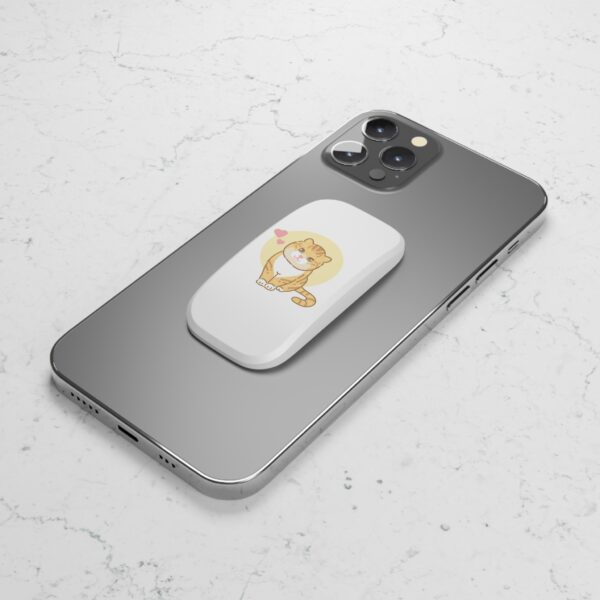 Rainbow Designs "Cute Cat" On Phone Click-On Grip - Image 8