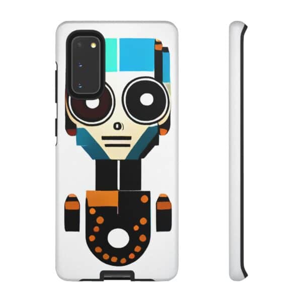 Rainbow Designs Robot On Tough Cases Custom Phone Cases For iPhone Google Pixel and Samsung Series - Image 26