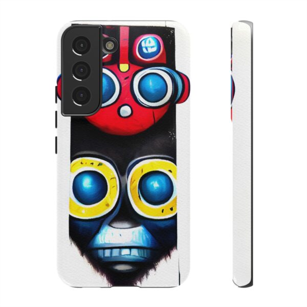 Rainbow Designs Robot On Tough Cases Custom Phone Cases For iPhone Google Pixel and Samsung Series - Image 83