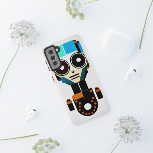 Rainbow Designs Robot On Tough Cases Custom Phone Cases For iPhone Google Pixel and Samsung Series - Image 60