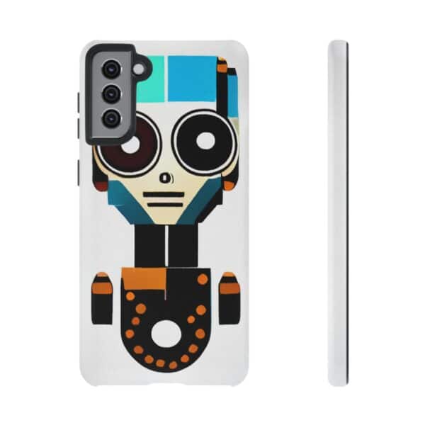 Rainbow Designs Robot On Tough Cases Custom Phone Cases For iPhone Google Pixel and Samsung Series - Image 61