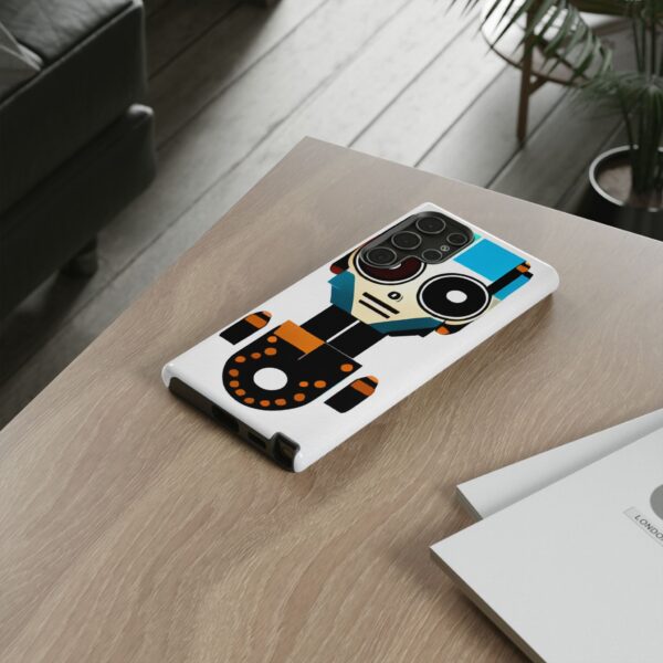 Rainbow Designs Robot On Tough Cases Custom Phone Cases For iPhone Google Pixel and Samsung Series - Image 92