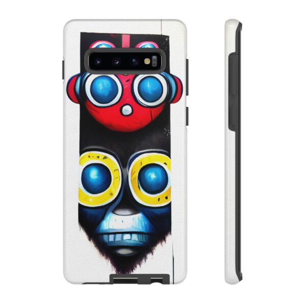 Rainbow Designs Robot On Tough Cases Custom Phone Cases For iPhone Google Pixel and Samsung Series - Image 15