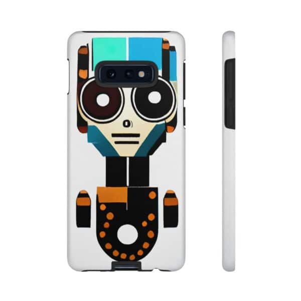Rainbow Designs Robot On Tough Cases Custom Phone Cases For iPhone Google Pixel and Samsung Series - Image 14